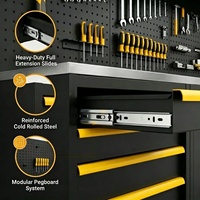 Armoire à outils modulaire en acier robuste personnalisable, idéale pour la maintenance en garage, l'atelier et la solution de rangement
