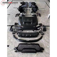 Upgrade-Kit Für Dodge Ram 1500 PP-Material 2019-2023 Stoßstangen haube Lichter Kotflügel Seitens tufe alt bis neues Facelift-Bodykit