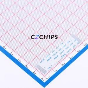 FFC-0.5-22P-50mm FFC Cable (Flexible Flat Cable) P=0.5mm Connector 22P 0.5mm 0.3mm Non-Inverting - Product Image 1