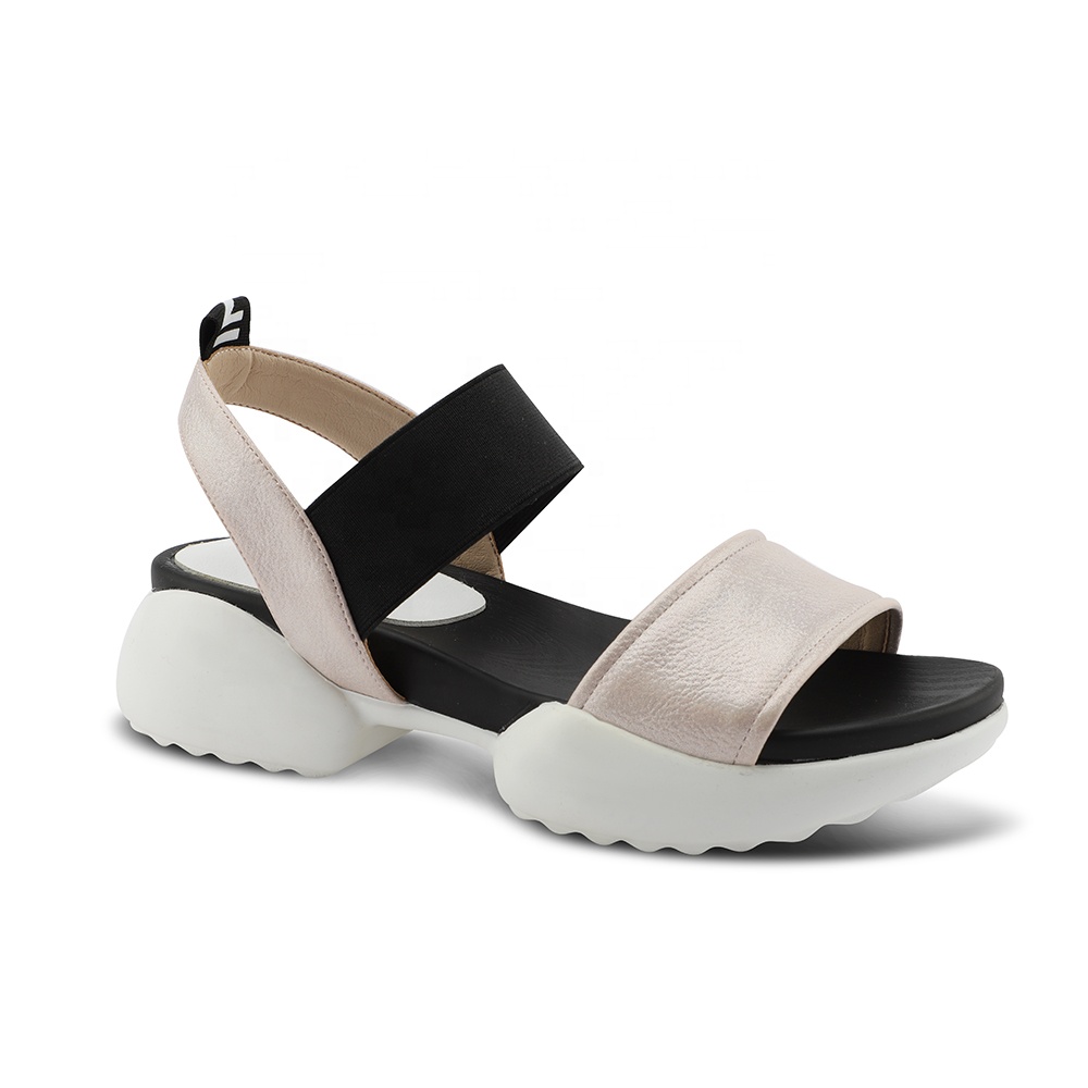 Открытые дышащие сандалии с открытым носком на платформе; Женские Мягкие прогулочные сандалии