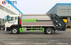 Camion à ordures compacteur Sinotruk 4X2 18 tonnes 16 mètres cubes, véhicule de collecte et de transport des déchets - Product Image 2