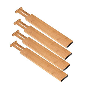 Ventes chaudes : séparateur de <span class=keywords><strong>tiroir</strong></span> en bois pour vaisselle, séparateur de <span class=keywords><strong>tiroir</strong></span> en <span class=keywords><strong>bambou</strong></span> réglable à ressort pour la cuisine - Product Image 3
