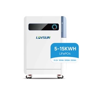 Lovsun LiFePO4 Split IP65 Wall-Mounted Solar Energy Battery 51.2V 5Kwh 10Kwh 15Kwh 100Ah 200Ah 300Ah Home Use Lovsun LFP 5000 Ho - Product Image 1