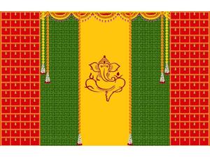 Toile de fond numérique multicolore imprimée 5x8 pieds pour festival, bannière décorative personnalisée pour mariage, événement, scène, arrière-plan de photomaton - Product Image 2