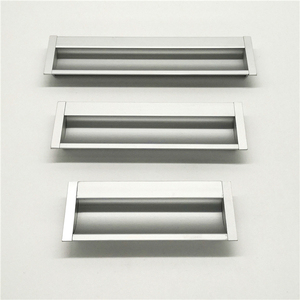 Tay nắm tủ bếp bằng hợp kim nhôm ẩn, tay nắm nhôm định hình ẩn, tay nắm trượt bằng nhôm - Product Image 2