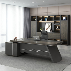Manager a forma di semplice e moderno di lusso in legno scrivania da <span class=keywords><strong>ufficio</strong></span> Executive scrivania da <span class=keywords><strong>ufficio</strong></span> Ceo tavolo mobili da - Product Image 1