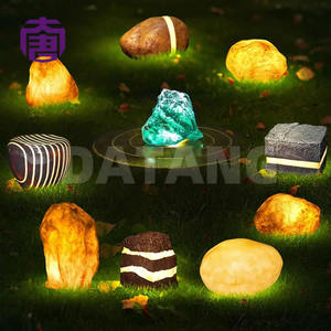 Luces Decorativas LED IP65 con Forma de Piedra Brillante, Iluminación con Motivos Navideños para Paisajes, Eventos al Aire Libre, Calles y Festividades - Product Image 3