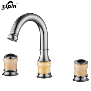 Grifo generalizado de estilo europeo de 8 \ "con vidrio de jade, 2 perillas, mango, baño, baño, inodoro, grifo para uso en dormitorio - Product Image 2