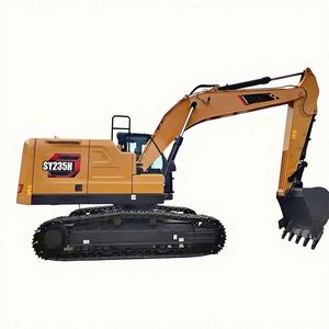 รถขุด Sany SY235H ขนาด 24 ตัน แบบตีนตะขาบ เครื่องยนต์ Isuzu ระบบไฮดรอลิก Kawasaki เครื่องจักรสำหรับงานหนัก พร้อมส่งออก - Product Image 3