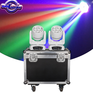 Luz Móvil de Cabeza con Efecto Ojo de Abeja 7x40w, Luz Sharpy con Efectos Arcoíris RGBW 4en1 LED para Bodas, DJ, Fiestas y Escenarios - Product Image 1