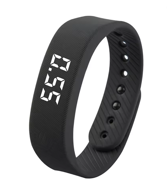 Digital OLED Display Smart Bracelet Vibrating Alarm Vibration Reminder Waterproof for Smartband Clock Vibrating Alarm Bracelet