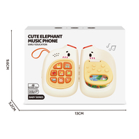 Jouet musical pour bébé avec 8 touches, 10 mélodies, sons d'animaux, éducation précoce, contes anglais, berceuses, cadeau
