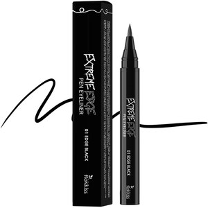Penne con bordo estremo roccioso per Eyeliner 0.5g nero opaco matita di lunga durata per il trucco degli occhi 1 pezzo in scatola