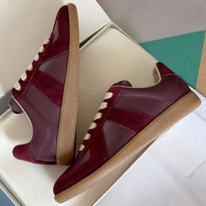 Chaussures de marque de qualité supérieure en cuir véritable, plates et décontractées pour hommes et femmes, sportives, élégantes, à lacets, confortables pour la marche - Product Image 2