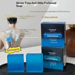 Sapone Artigianale Azure Cologne con Glicerina, Sbiancante, Detergente Profondo per Bagno, Doccia, Rasatura, Lavaggio Mani e Corpo, per Uomo - Product Image 1