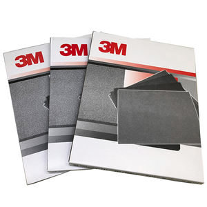 Araba Metal ve ahşap parlatma ıslak ve kuru zımpara kağıdı için <span class=keywords><strong>3m</strong></span> 734 P120-320 su geçirmez silisyum karbür kum kağıdı - Product Image 3