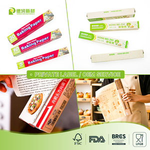 Rouleau de papier sulfurisé professionnel pour la cuisine, imperméable, résistant à la graisse et à l'huile, pour l'emballage de viande, de fromage et de produits de <span class=keywords><strong>charcuterie</strong></span>, enveloppe en papier kraft - Product Image 3