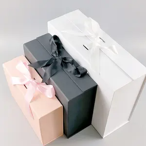 Taille énorme carton boîte cadeau personnalisé Bowknot boîte cadeau de Noël  Calendrier de l'avent Package storage Cases le logo OEM Boîtes avec  couvercle - Chine Boîte de Noël et l'Emballage boîtes prix