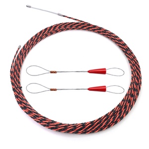สายร้อยสายไฟฟ้าไนลอนสีส้ม ขนาด 4 มม. ความยาว 5/10/<span class=keywords><strong>15</strong></span>/20/25/30 <span class=keywords><strong>เมตร</strong></span> พร้อมอุปกรณ์<span class=keywords><strong>ช</strong></span>่วยร้อยสาย - Product Image 4