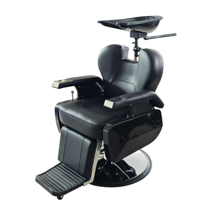 <span class=keywords><strong>Bac</strong></span> à shampoing en plastique noir pour chaise de barbier, plateau de <span class=keywords><strong>lavage</strong></span> de cheveux, équipement de salon, outils de coiffeur - Product Image 6