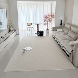 Hiện Đại Màu Be Chần Phòng Khách Thảm Máy Làm Màu Sắc Rắn Đệm Chống Cháy Khu Vực Thảm Nhà Cầu Nguyện Thảm Thiết Lập - Product Image 2