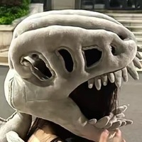 Jouet en peluche dinosaure exosquelette amusant, modèle os de dinosaure, pour le parc, transfrontalier.