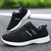 Chaussures de sport confortables pour hommes, respirantes, pour l'entraînement, styles printemps-automne, chaussures de marche pas chères pour hommes
