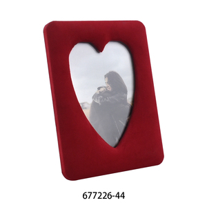 Chất lượng cao thanh lịch đổ xô đứng 4x6 hình trái tim khung gỗ - Product Image 6