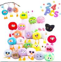 Porte-clés Pompons en fausse fourrure de lapin Followmee Rainbow Elf, breloques moelleuses pour sacs et voitures, accessoires vestimentaires
