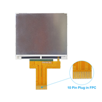 Auf Lager 2,3 Zoll SPI 10P Pin IPS TFT LCD Display Modul 320x240 500cd Querformat 2,3-Zoll LCD Bildschirm Panel ILI9342C Anpassbar