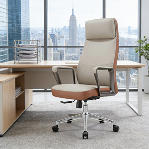 เก้าอี้สำนักงานผู้บริหารดีไซน์ทันสมัยขายดี พร้อมพนักพิงศีรษะ - Product Image 4