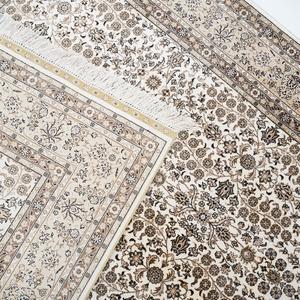 152x213cm pur tapis persan noué à la main 100% plaine marocain <span class=keywords><strong>Nain</strong></span> valeur tapis en soie fait à la main - Product Image 6