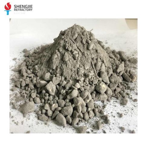 High Quality Wear-Resistant Castable Refractory Material Steel Fiber High-Alumina Cement for Ceramic Kilns Cutting Included