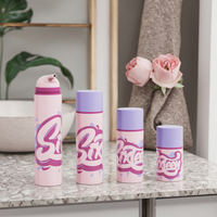 50ML 100ML 150ML 200ML vide en plastique PP cylindre pompe sans air bouteille pour Lotion shampooing crème pour les yeux paquet Logo impression brouillard