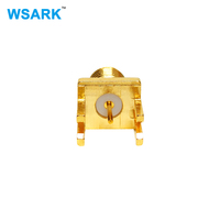 Conector Coaxial RF SMA Hembra para Montaje en PCB, Patas Escalonadas de 1.7mm, Brida 8x9, Alta Frecuencia SMA KE, Venta al por Mayor de Fábrica