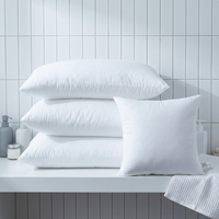 Commande en gros d'inserts de coussin en tissu 100% coton rembourrés de plumes de canard