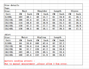 French OL Set alla moda per donne <span class=keywords><strong>taglie</strong></span> forti eleganti e affascinanti abiti da sera per uso ufficio e festa - Product Image 6