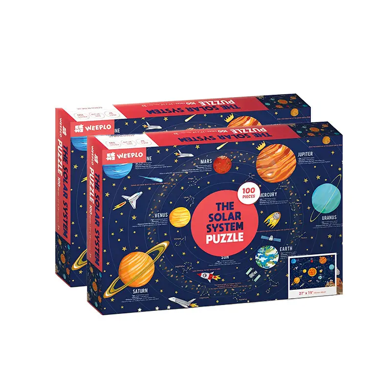 world map puzzle for kids 100 pieces of 3-year-old boy puzzle printing space rocket