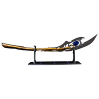 Avengers 4 Loki Staff Cosplay Arme Prop Modèle 1:1 Infinity Soul Gem Container Full Metal Gravé pour les Décorations de Noël