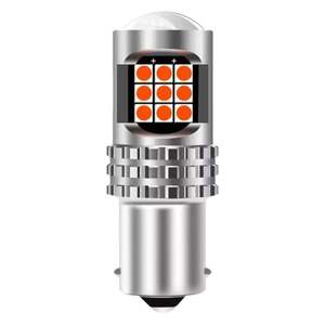 Bombilla LED T20 1156/1157 para Auto, 7740/7743, Azul, Luz de Freno, Direccional, Trasera, 24SMD, para Accord - Product Image 2