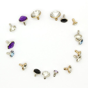 Mới Đến Quần Jean <span class=keywords><strong>Rhinestone</strong></span> Nút Và Đinh Tán Vòng Rõ Ràng Nút <span class=keywords><strong>Pins</strong></span> Cho Quần Jean - Product Image 2