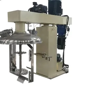 Powerful Putty Making Machine Mixing Dispersing Together Disperser Dispersion Mixer For Emulsion Paint Coating