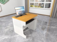 Boîtier d'ordinateur multifonctionnel personnalisable à écran caché de 17 à 24 pouces avec support d'espace pour mobilier d'hôtel et d'école