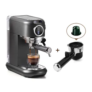 CAFELFFE toptan buhar Espresso ve Cappuccino makinesi paslanmaz çelik kahve makinesi Espresso makinesi