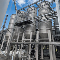 Machine à échauffer le riz avec échangeur de chaleur intégré, capteurs de température et d'humidité, 380V/440V/220V, capacité de 10-220 T/J