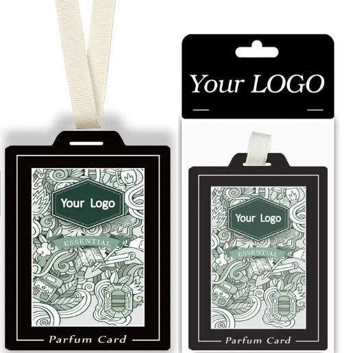 Лидер продаж, автомобильный освежитель воздуха с бумажной картой, подвесной бумажный ароматизатор, автомобильный ароматизатор, ароматизированный бумажный освежитель воздуха для автомобиля