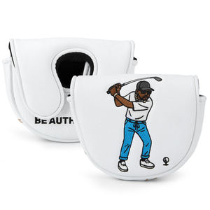 OEM Custom Magnetic Square <b>Putter</b> <b>Head</b> <b>Cover</b> Pu Leather Golf Club <b>Covers</b> Headcover Mallet <b>Putter</b> <b>Cover</b> - Product Image 1