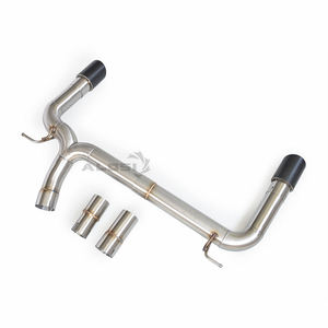 Tubo de Escape Recto de Alto Rendimiento Cuski con Deflector y Protector Térmico para Cadillac CT4 CT5 2.0T - Product Image 2
