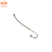 Tuyau flexible SHACMAN X3000 F3000 3899412X pour moteur de camion poids lourd, en acier inoxydable tressé, pièces de conduites