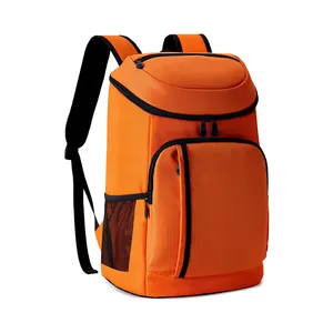 Backpack Cooler Fondofold Custom 30 Cans Waterproof Lightweight Picnic Insulated Backpack Cooler Bag Leak-Proof Cooler Backpack For Food